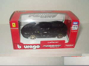 tomica bburago La Ferrari / トミカ ブラーゴ ラ フェラーリ ( 1:43 ) ブラック