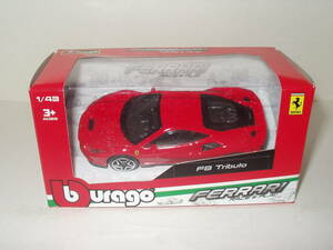 bburago Ferrari F8 Tributo / ブラーゴ 平行輸入モデル フェラーリ F8 トリビュート ( 1:43 )