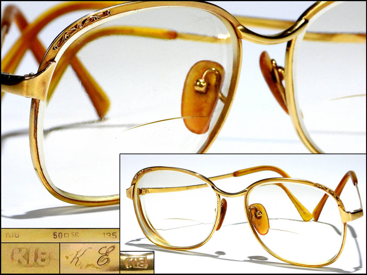 2023年最新】ヤフオク! -k18メガネの中古品・新品・未使用品一覧