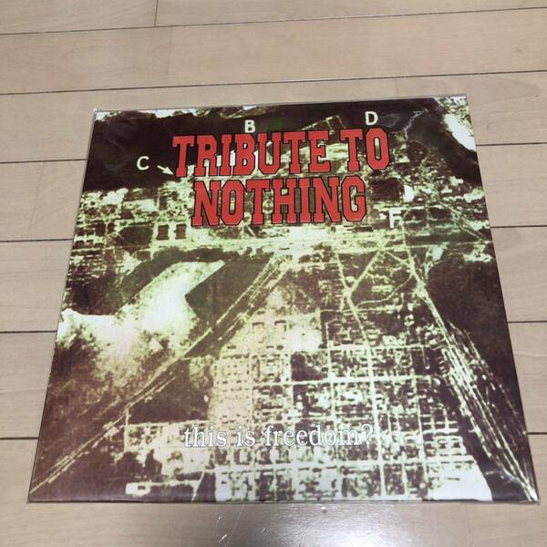 レコード　TRIBUTE TO NOTHING