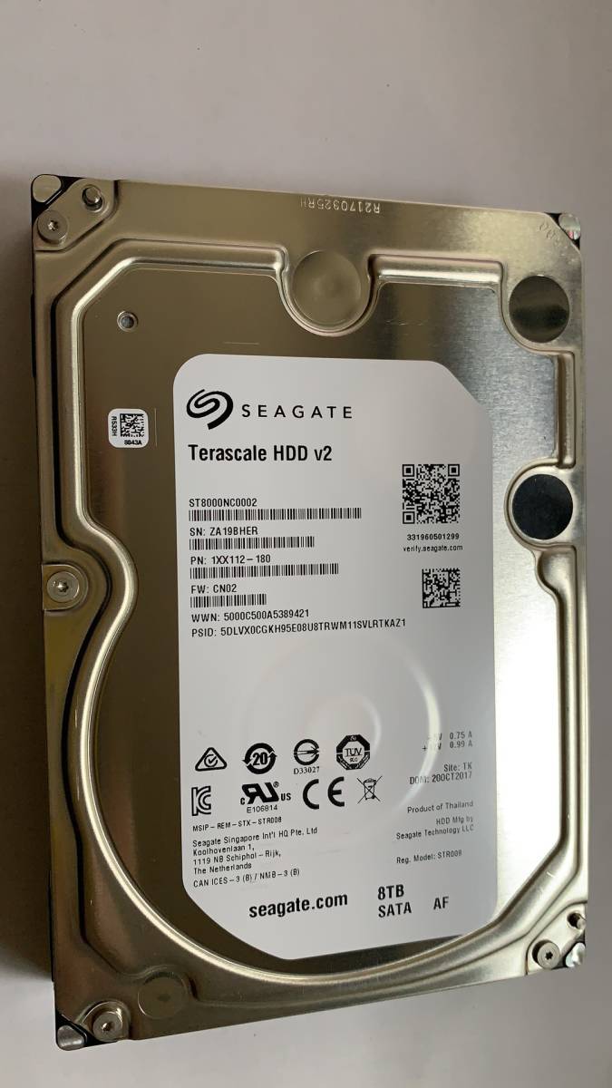 Seagate 8TB Terascale Enterprise HDD 7200RPM 3.5