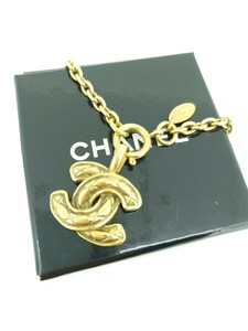  Chanel CHANEL matelasse колье Gold Vintage 