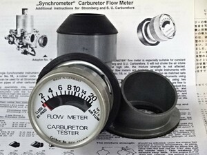 * Germany made { carburetor same style synchronizer meter * synchronizer tester }SOLEX WEBER SU and so on * instructions / adaptor attaching * free shipping 