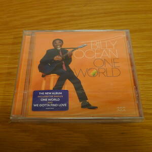 Billy Ocean - One World 輸入未開封品