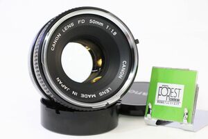 【同梱歓迎】【動作保証・点検済】良品■Canon FD 50mm F1.8 106992■15644