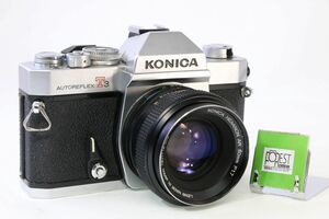 【同梱歓迎】実用■コニカ Konica AUTOREFLEX T3 + HEXANON AR 50mm F1.7■シャッター全速完動・露出計不良■AC711