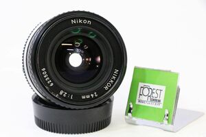 【同梱歓迎】実用■ニコン NIKON AI NIKKOR 24mm F2.8■爪なし■かび■AB642