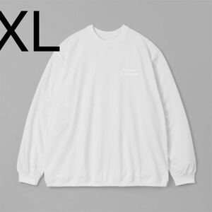 Long sleeve hem rib tee (WHITE) tシャツロンT