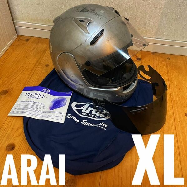 Arai フルフェイスヘルメットProfile XL スモークシールド付