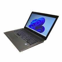 中古品 HP ZBook 15 G5 第8世代 Core i7 8850H 2.6GHz メモリ16GB SSD 512GB NVIDIA Quadro P2000 Windows11Pro ノートパソコン I113_画像3