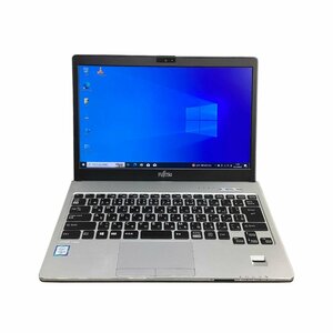 中古品 fujitsu LIFEBOOK S936/P 第6世代 Core i5 6300U 2.4GHz メモリ4GB SSD 128GB DVD-ROM搭載 Windows10Pro ノートパソコン I114