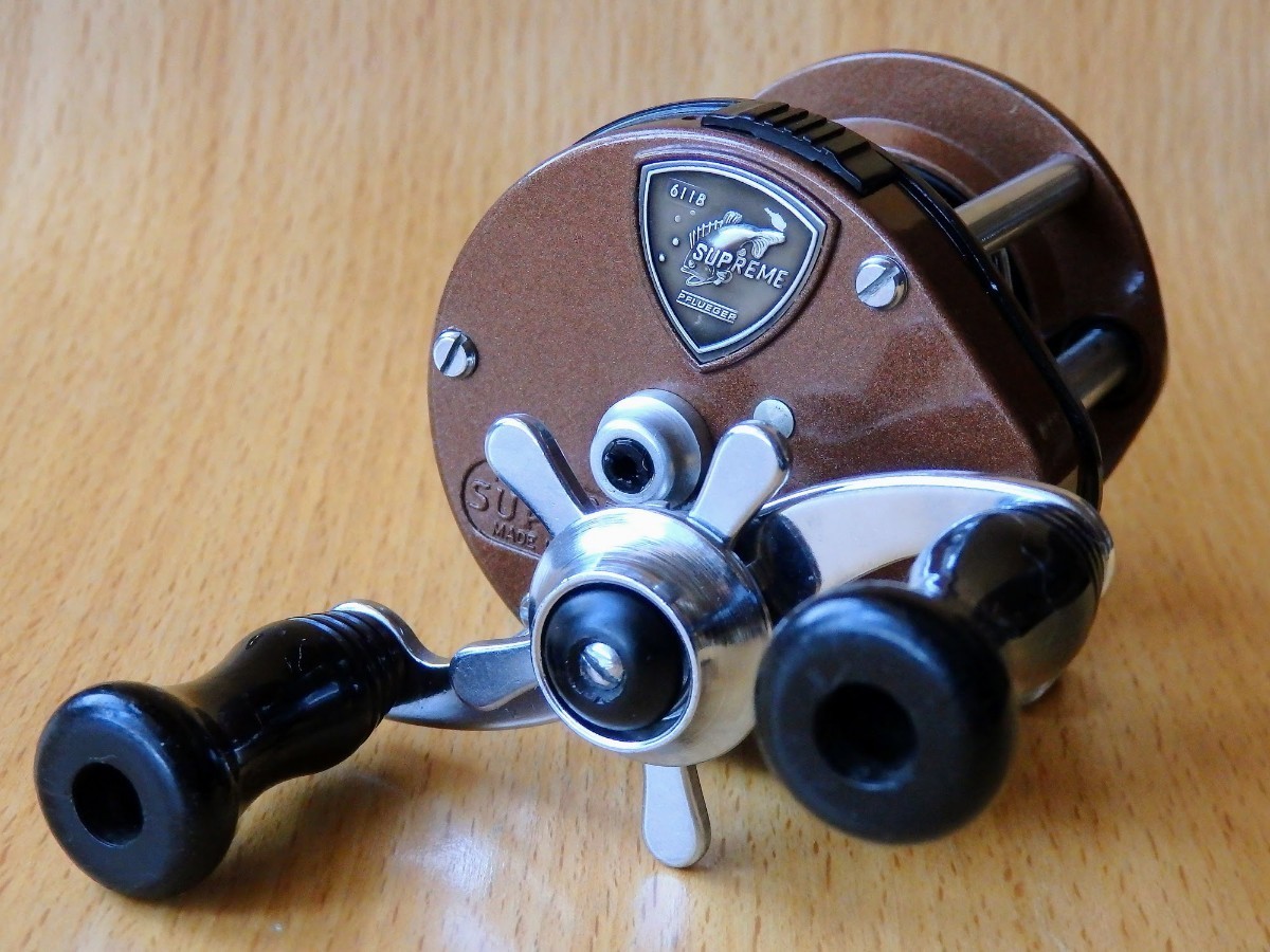 欲しいの shakespeare シュプリーム フルーガー ダイレクトリール バス USA reel old SUPREME pflueger  vintage south zebco heddon langley bend その他 