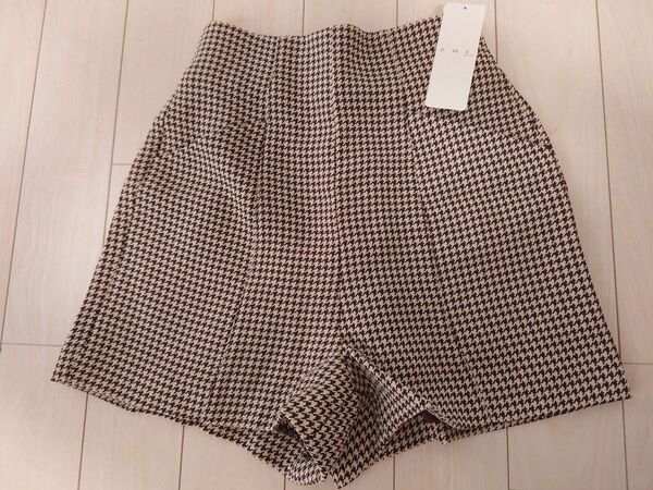 限定タイムセール!新品 エムズエキサイト 柄ショートパンツカラー ブラウンサイズ フリー