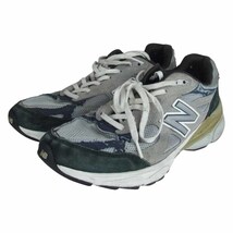 NEW BALANCE ニューバランス M990BN3 USA製 ローカット スニーカー グレー系 27cm【中古】_画像2