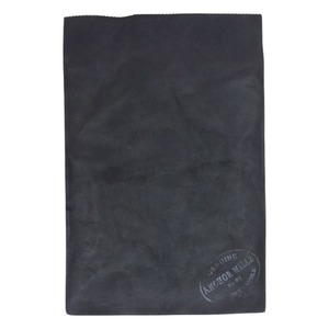 vaskovasco second bag handbag clutch bag leather gray series [ used ]