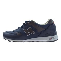 NEW BALANCE ニューバランス M577GNB 英国製 M577GNB スニーカー ランニングシューズ ネイビー系 US12D【中古】_画像1