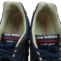 NEW BALANCE ニューバランス M577GNB 英国製 M577GNB スニーカー ランニングシューズ ネイビー系 US12D【中古】_画像5