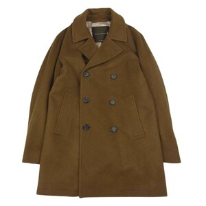 Mackintosh マッキントッシュ 英国製 PEA COAT ウール ピーコート ブラウン系 38【中古】