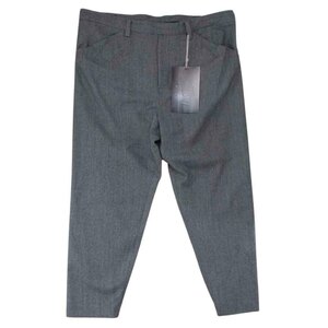 SUNSEA サンシー 19AW 19A42 N.M BRUSHED PANTS ウール スラックス グレー ブラック系 2【新古品】【未使用】【中古】