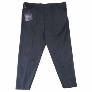 SUNSEA サンシー 19AW 19A42 N.M BRUSHED PANTS ウール スラックス ブラック チャコール系 2【新古品】【未使用】【中古】