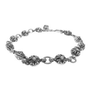 CHROME HEARTS Chrome Hearts (.книга@ нет ) NO1 BALL #1 Cross мяч серебряный браслет оттенок серебра [ б/у ]