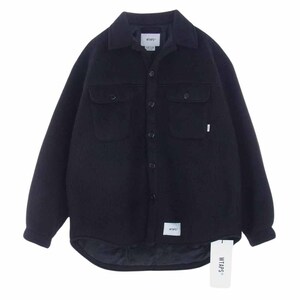 WTAPS ダブルタップス 22AW 222WVDT-JKM03 WCPO 01 JACKET ジャケット ブラック系 03【極上美品】【中古】