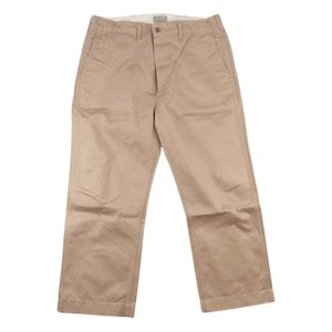 Buzz Rickson's バズリクソンズ BR40025 ORIGINAL SPEC. CHINOS オリジナル スペック チノ パンツ ブラウン系 34【中古】