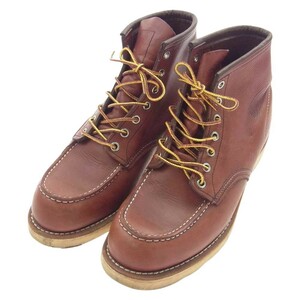 RED WING レッドウィング 09106-1 Irish Setter アイリッシュ セッター ワーク ブーツ ブラウン系 28cm【中古】