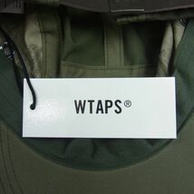 WTAPS ダブルタップス CAP COTTON WEATHER RIPSTOP コットン ウェザー リップストップ キャップ 00【新古品】【未使用】【中古】_画像6