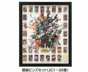 僕のヒーローアカデミア展 DRAWING SMASH 額装ピンズセット