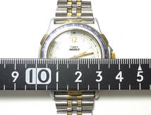 ☆ TIMEX INDIGLO (タイメックス インディゴ) 376 MA CELL クォーツ 腕時計 稼働 ☆_画像5