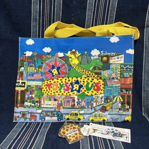 toysrus times square newyork ltd geoffrey toto bag key ringトイザらス タイムズスクエア トート キーホルダー エコバッグ