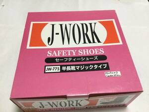 J-WORK half boots safety shoes JSAA-A kind eligibility goods 25.0cm JE09002