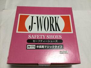 J-WORK half boots safety shoes JSAA-A kind eligibility goods 24.5cm JE09003