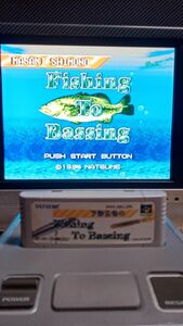 下野正希のFishing To Baasing　スーパーファミコンソフト　SFC