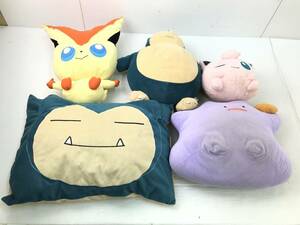 ピ/ポケモンぬいぐるみ/5点セットまとめ売り/プリン/カビゴン/メタモン/ビクティニ/ポケットモンスター/総重量約3kg/９.19-19 MO