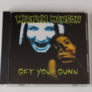 [ записано в Японии одиночный ]MARILYN MANSON/GET YOUR GUNN(MVCT-12009) Marilyn * Manson /geto*yua* gun / debut * одиночный SINGLE