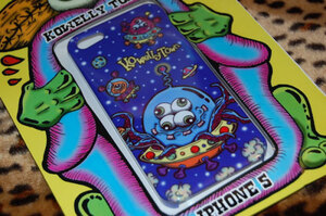 KOWELLY TOWN iPhone5/5s/SEケース（Space） コウェリータウン アート アーティスト モンスター キャラクター イラストレーター