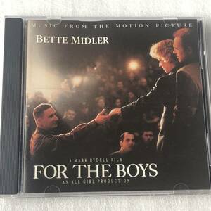 中古CD For the Boys フォー・ザ・ボーイズ. (1991年) 米国産,サントラ系