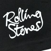 523563-012 THE ROLLING STONES ローリングストーンズ クルーネック半袖Tシャツ リップアンドタン メンズ (ブラック黒×舌ヒョウ柄) XL_画像8