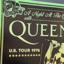 ポスター★クィーン オペラ座の夜USツアー 1976年2月★Queen 1976 A Night at the Opera Tour Cleveland★ボヘミアン・ラプソディ_画像7