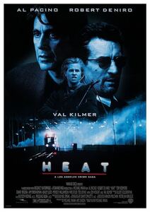 USポスター『ヒート』（Heat）★アル・パチーノ/ロバート・デ・ニーロ/バル・キルマー