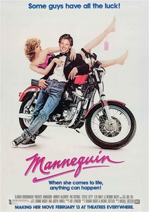 US版ポスター『マネキン』（Mannequin）新品★スターシップ/キム・キャトラル/アンドリュー・マッカーシー