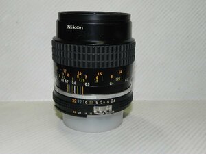 Nikon Ai-s Micro-NIKKOR 55mm F2.8 レンズ