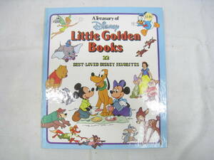 1978年 GOLDEN BOOK A Treasury of DISNEY Little Gorden Books 22 BEST LOVED DISNEY FAVORITES ディズニー 洋書 93ページ