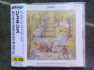 GENESIS[SELLING ENGLAND BY THE POUND / セリング・イングランド・バイ・ザ・パウンド]CD 