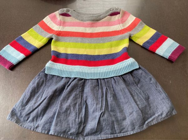 baby GAP 長袖ワンピース70cm