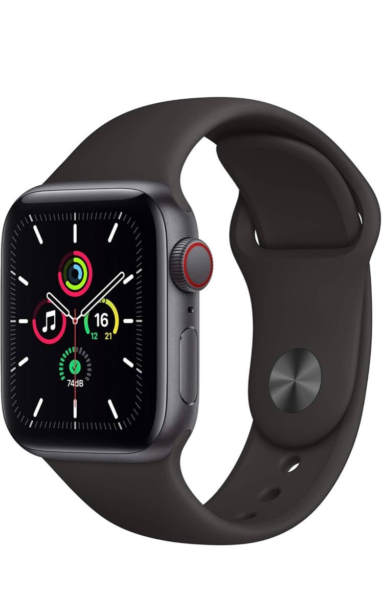 Apple Watch SE (GPSモデル) - 44mmミッドナイトアルミニウムケースと