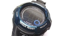 M※ CASIO カシオ G-SHOCK ジーショック ブラックフォース モデル タフ ソーラー 電波 ソーラー 防水 腕時計メンズThe G GW-700BDJ_画像4