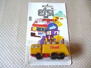 昭和レトロ 当時物 efsi TOYS REVWHEELS メルセデスベンツ Shell シェル トラック Mercedes Benz タンカー 1972 オランダ製 ミニカー